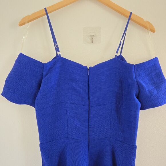 Revolve ELLIATT Lysander Dress in Cobalt sz XS Blue A-Line Mini RSP $290 NWOT - Picture 12 of 14